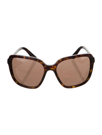 Prada Square Tinted Sunglasses