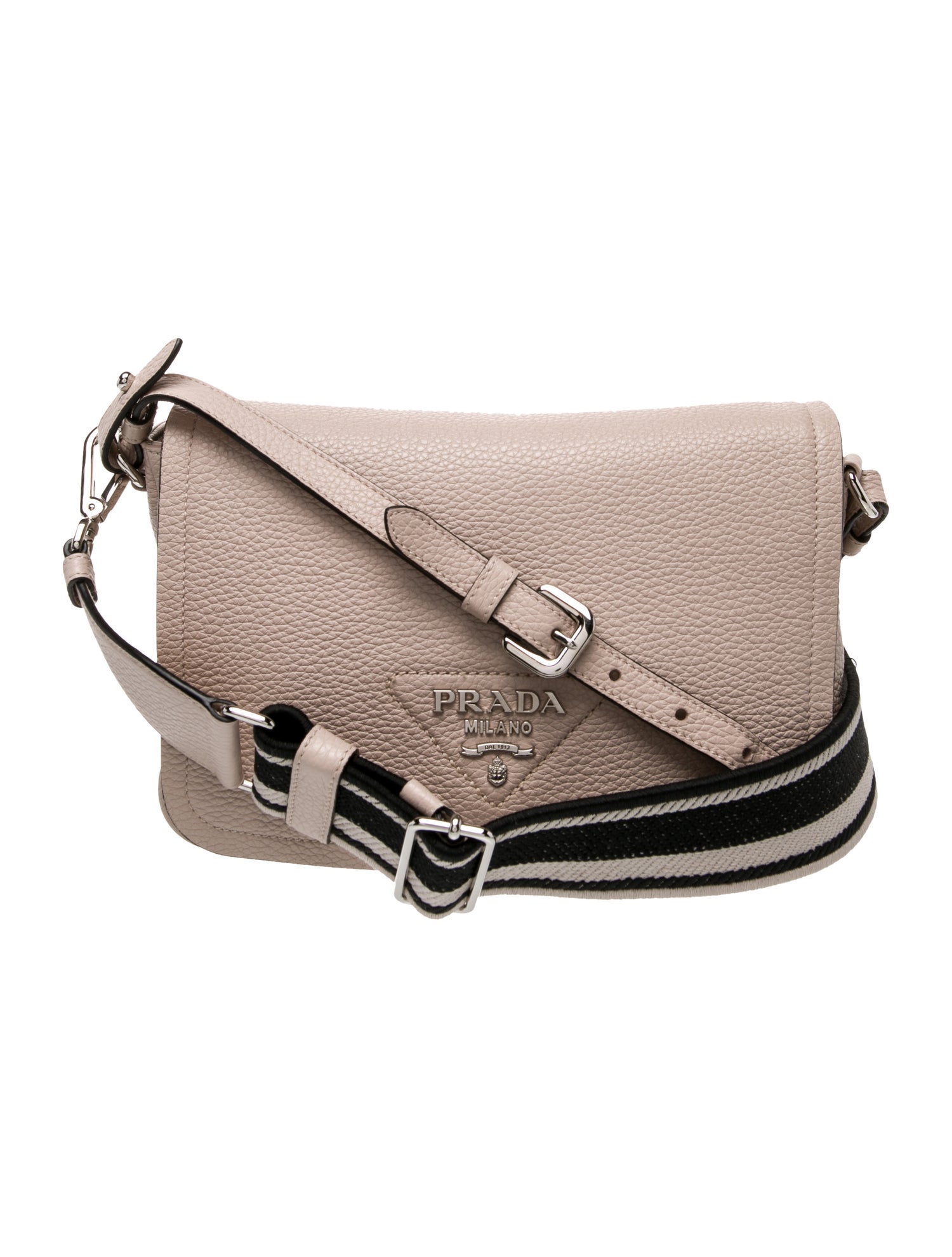 Prada Vitello Daino Leather Messenger Bag