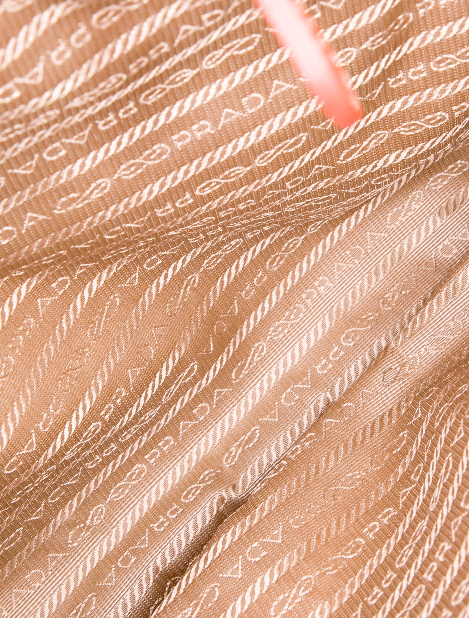 Prada Canvas Shoulder Bag