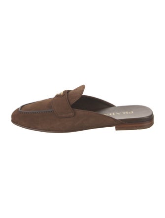 Prada Suede Mules