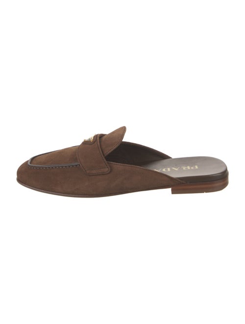 Prada Suede Mules
