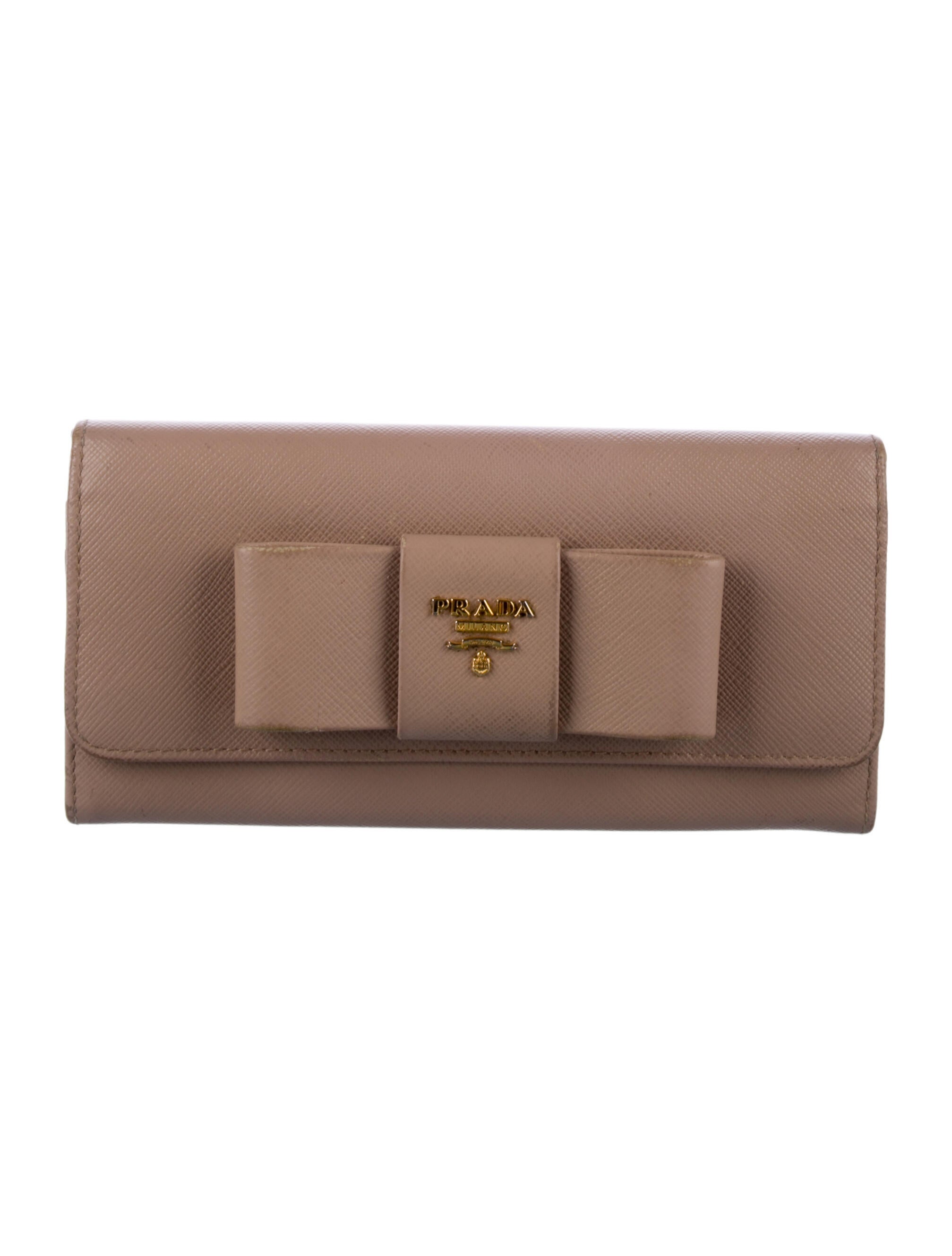 Prada Saffiano Lux Leather Wallet