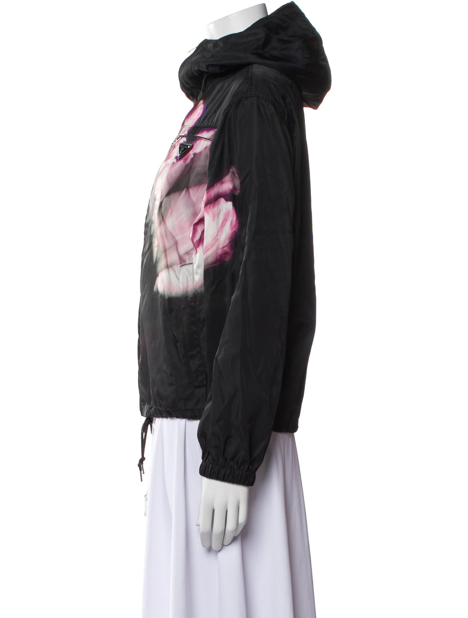 Prada 2019 Tie-Dye Print Biker Jacket