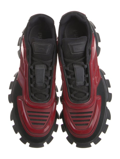 Prada Mesh Printed Chunky Sneakers