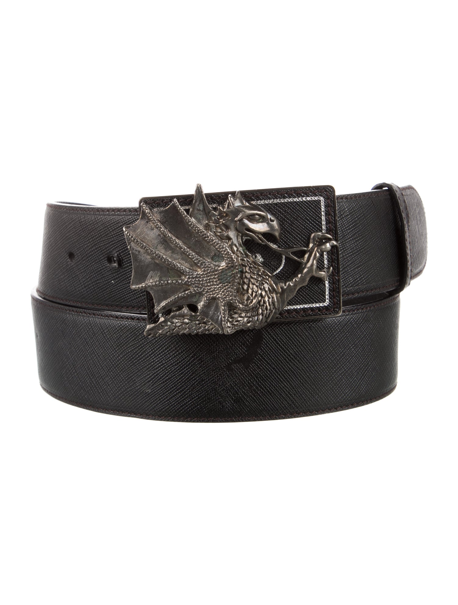 Prada Saffiano Lux Leather Belt Kit