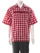 Prada 2023 Plaid Print Shirt