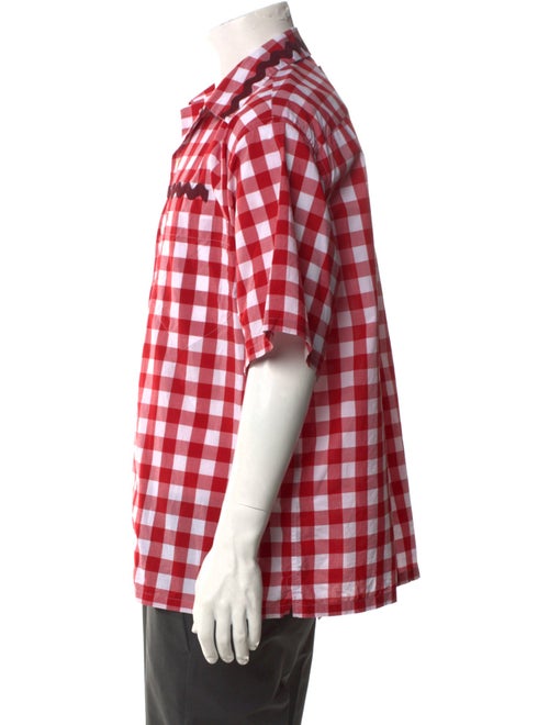 Prada 2023 Plaid Print Shirt