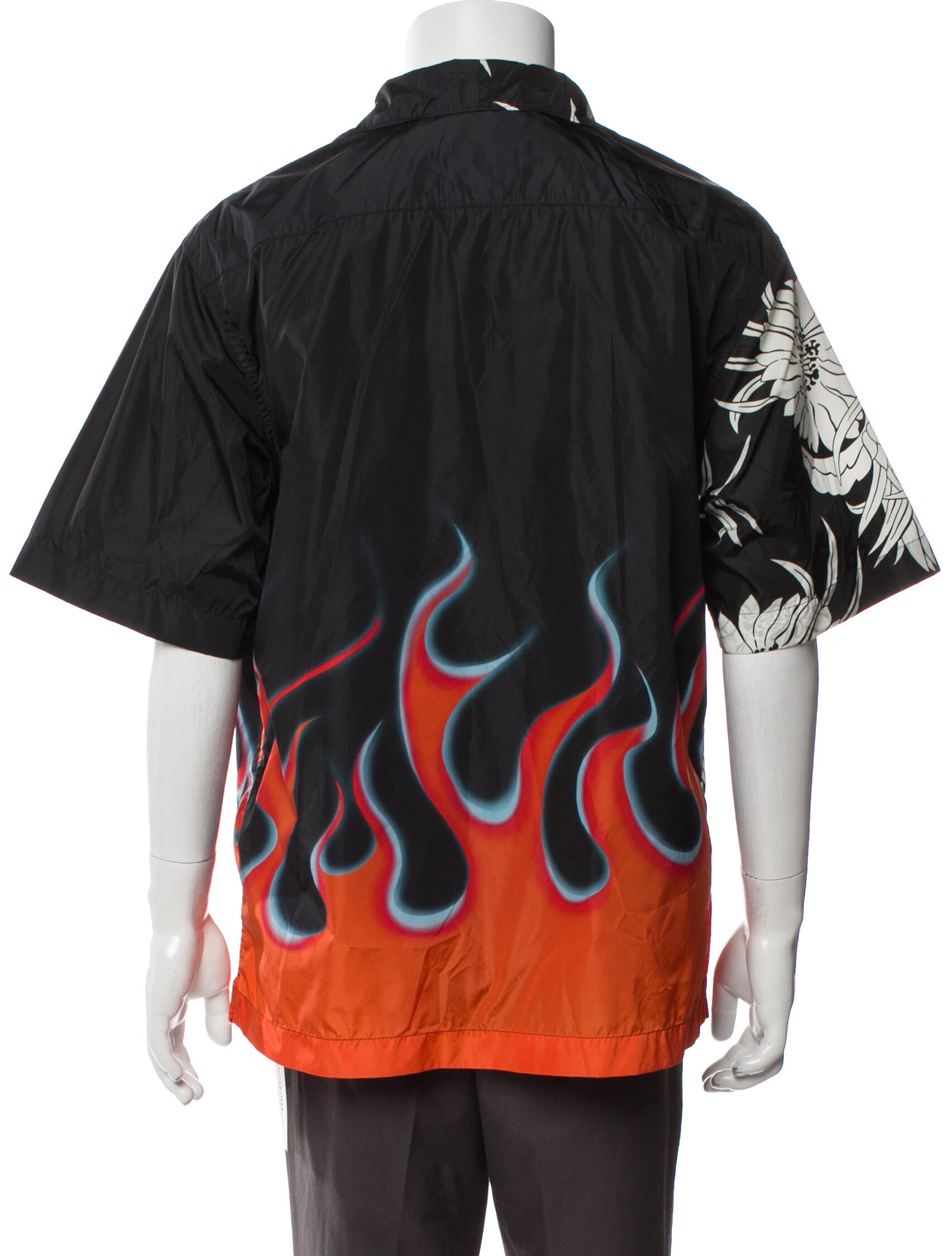 Prada 2022 Floral Print Shirt