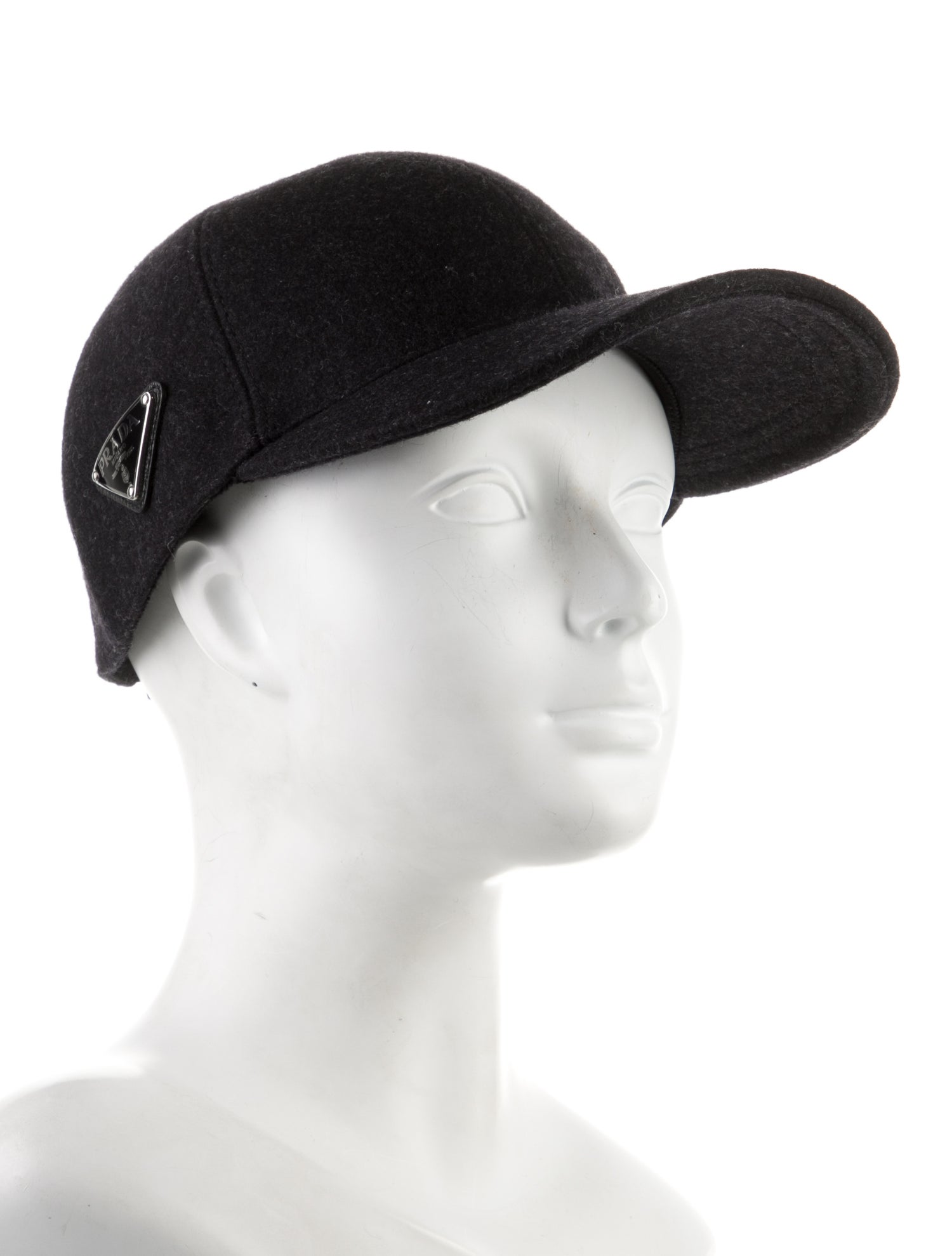 Prada Wool Baseball Cap