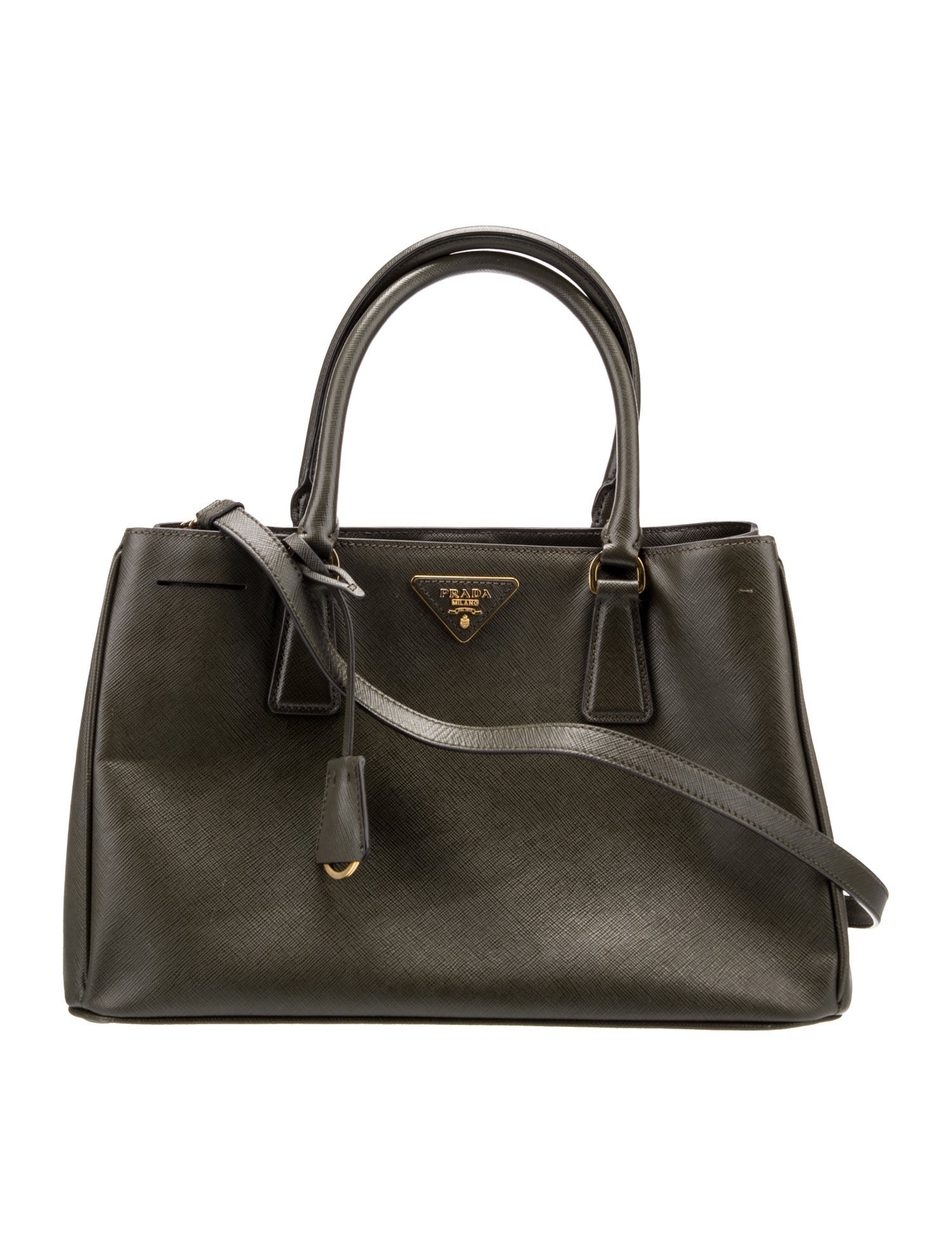 Prada Saffiano Leather Shoulder Bag