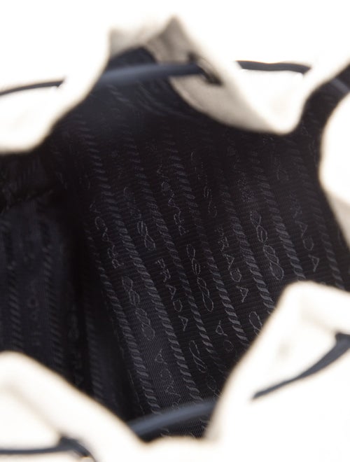 Prada Canvas Bucket Bag