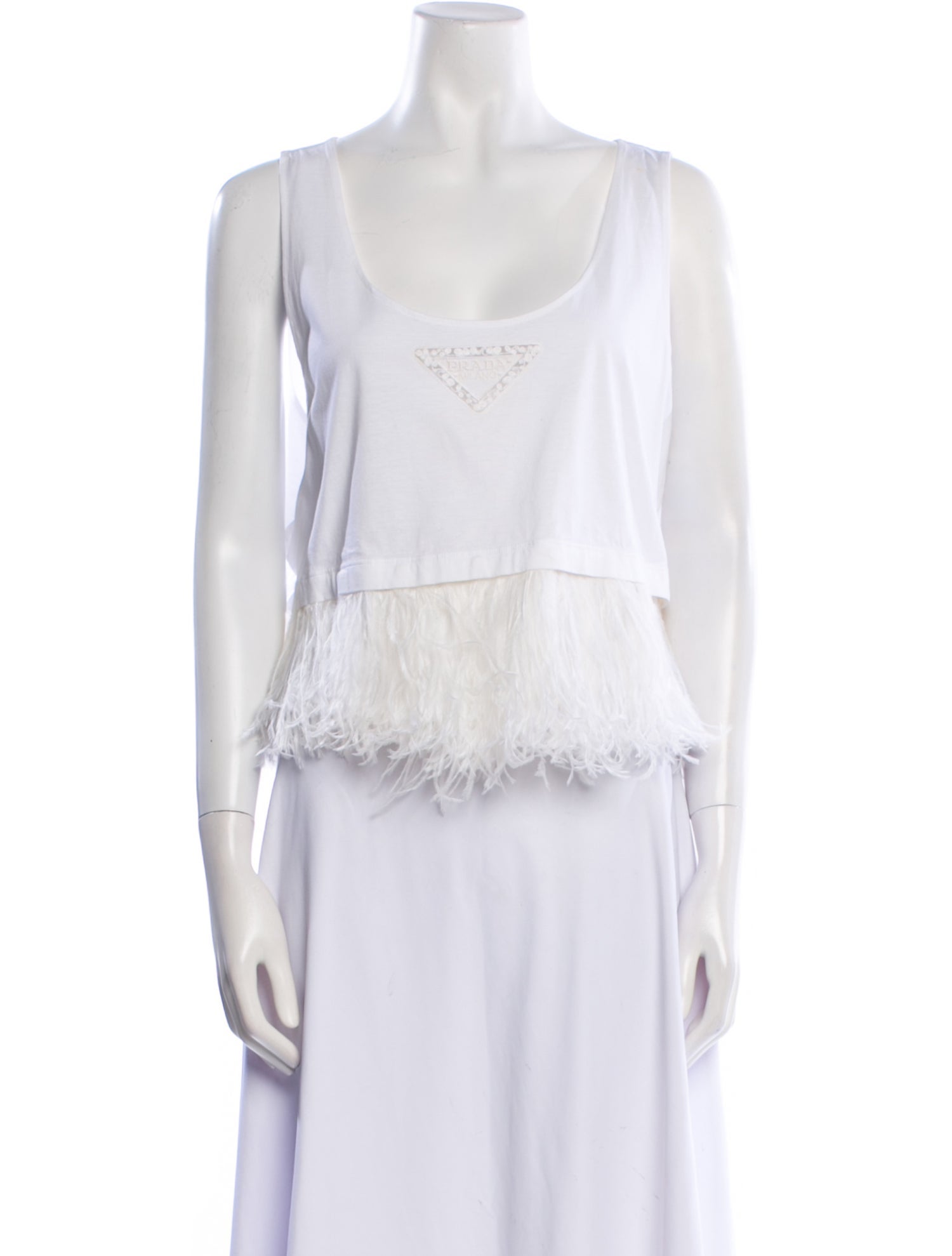 Prada 2022 Scoop Neck Top