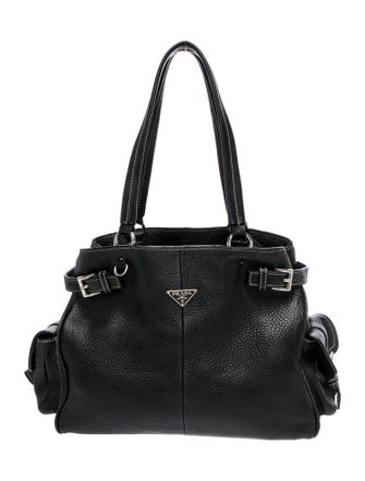 Prada Signature Top Handle Bag