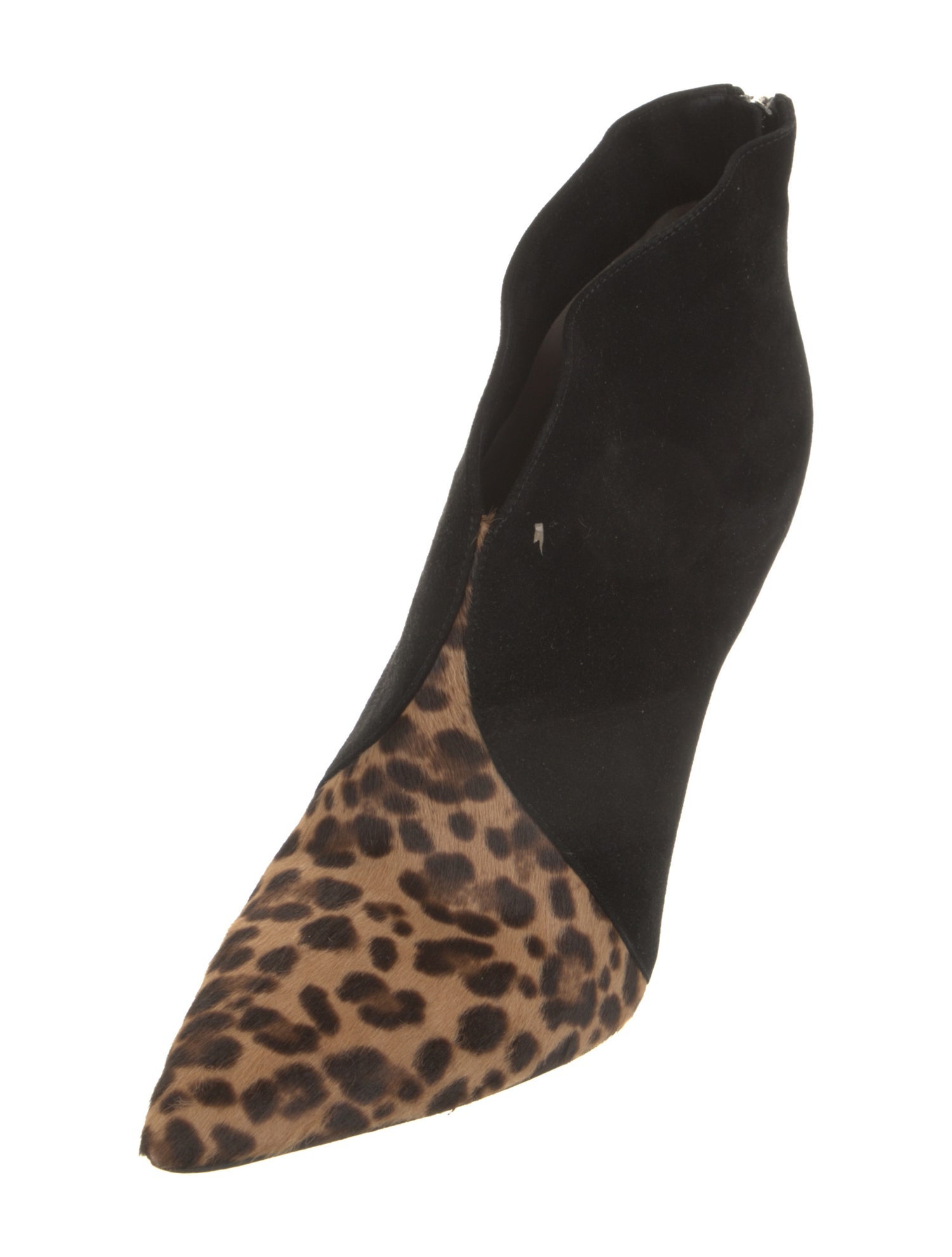Prada Suede Animal Print Boots