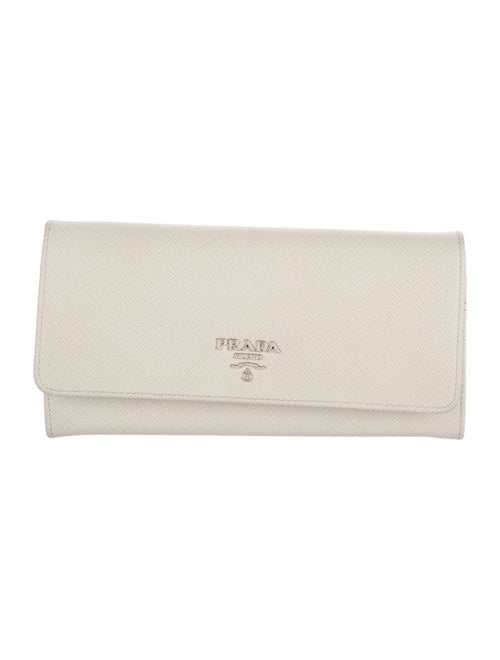 Prada Saffiano Lux Leather Continental Wallet