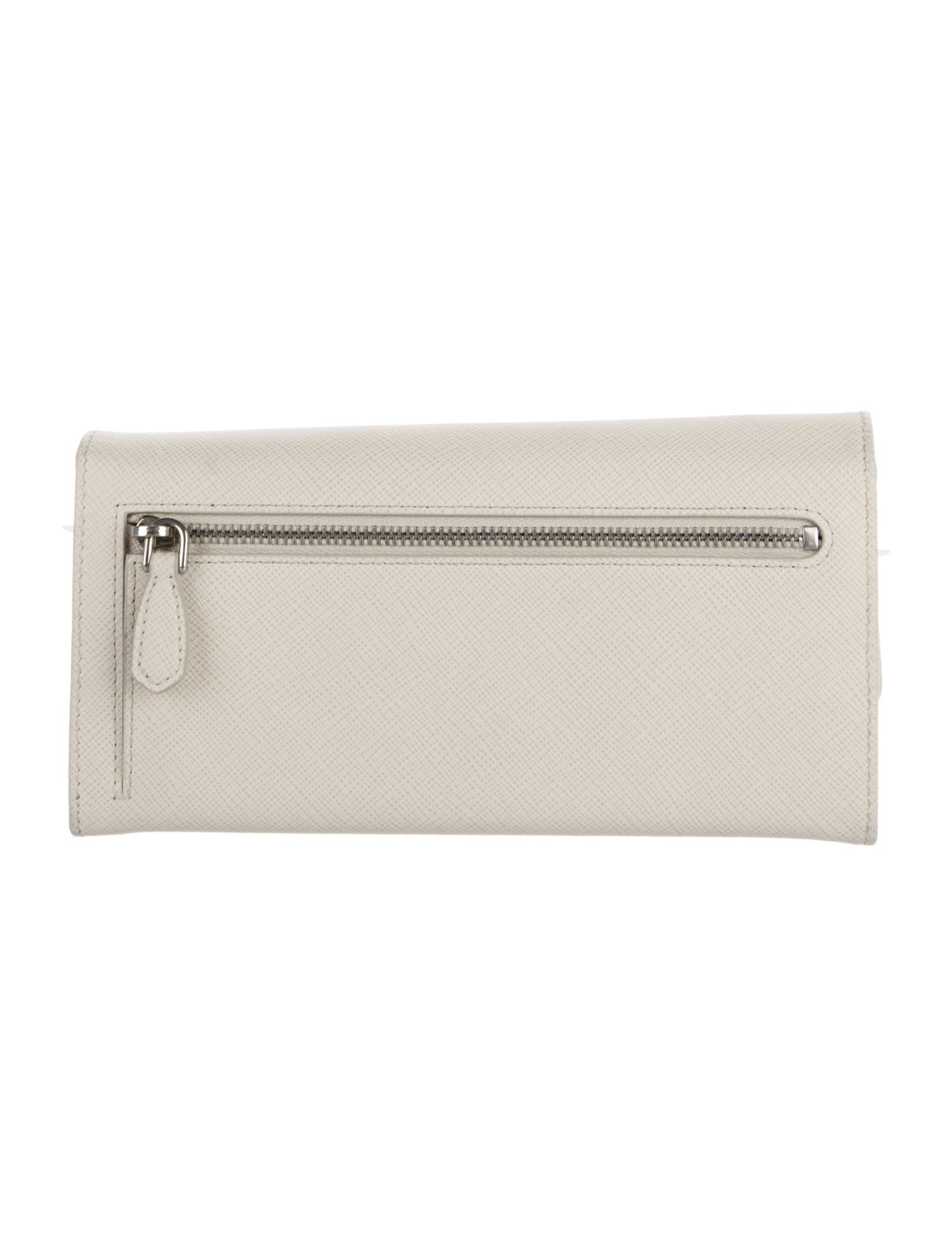 Prada Saffiano Lux Leather Continental Wallet