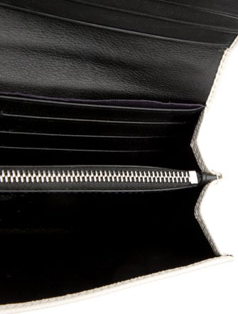 Prada Saffiano Lux Leather Continental Wallet