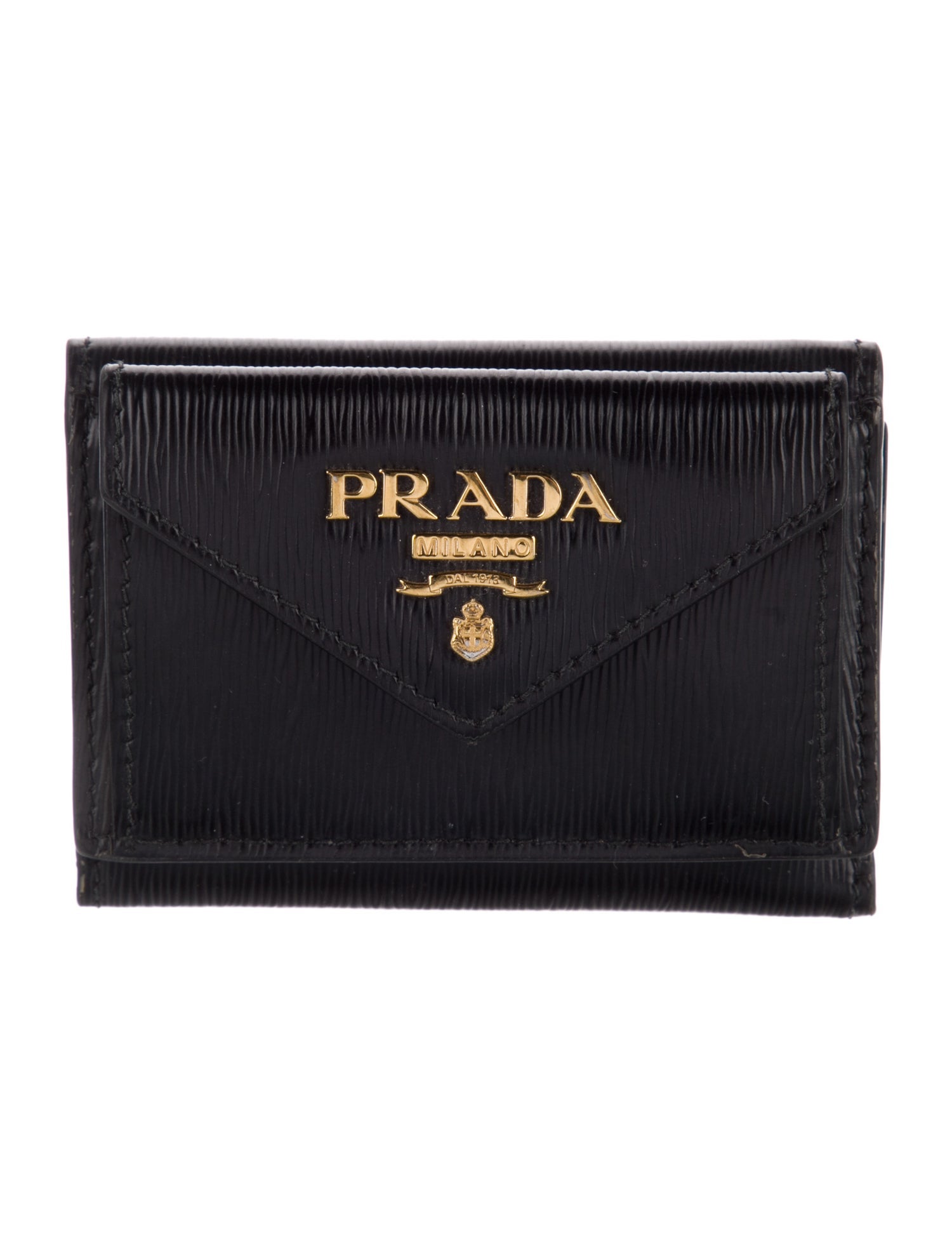 Prada Vitello Move Leather Card Holder