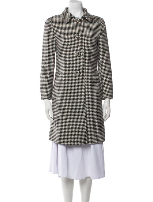 Prada 2011 Houndstooth Trench Coat
