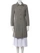 Prada 2011 Houndstooth Trench Coat