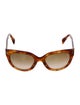 Prada Cat-Eye Tinted Sunglasses