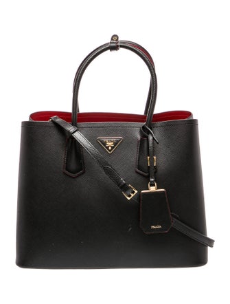 Prada Signature Double Bag Medium