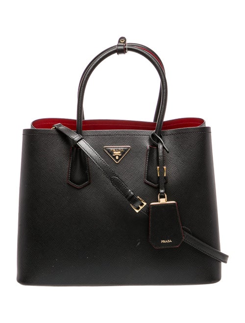 Prada Signature Double Bag Medium