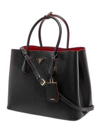 Prada Signature Double Bag Medium