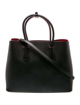 Prada Signature Double Bag Medium