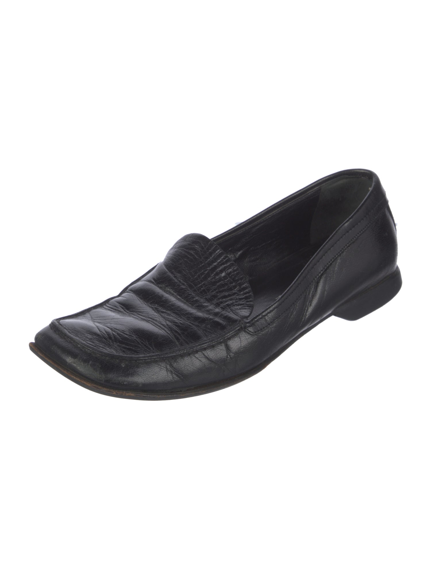 Prada Leather Loafers