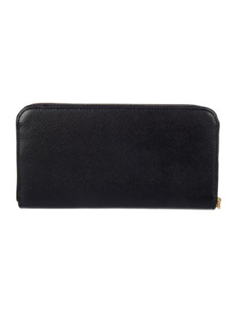 Prada Saffiano Lux Leather Continental Wallet