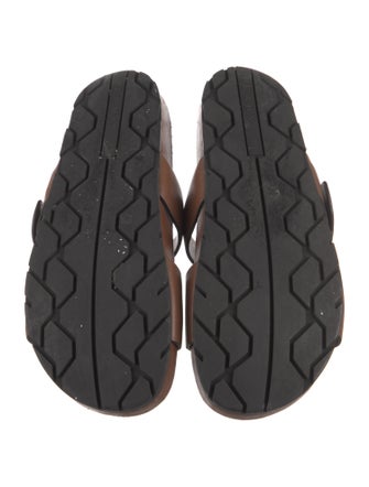 Prada Leather Slides