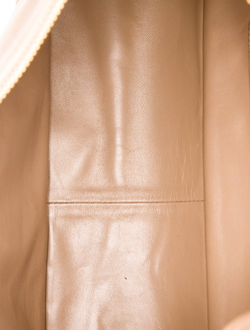 Prada Enameled Metal Triangle Aimee Large