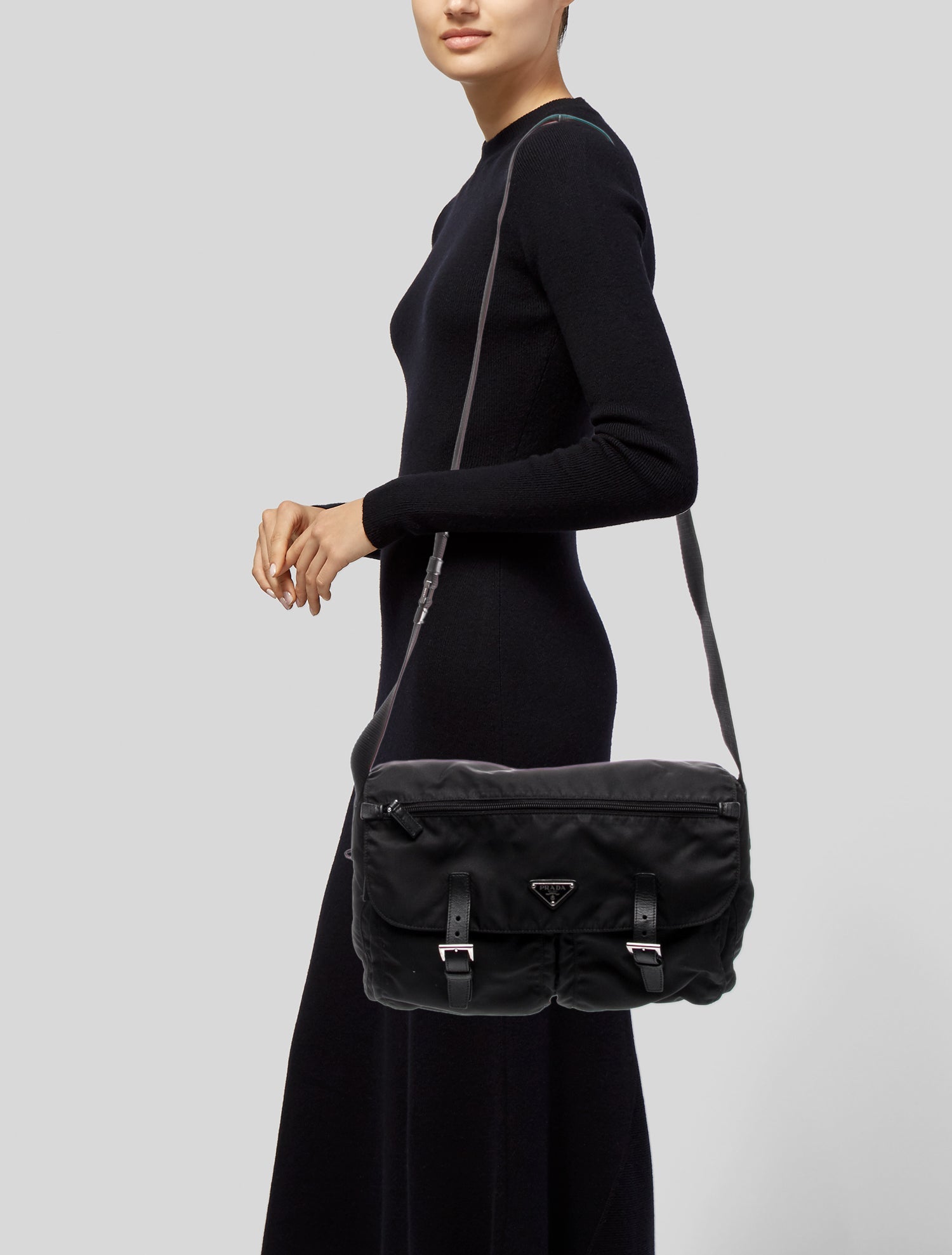 Prada Tessuto Nylon Messenger