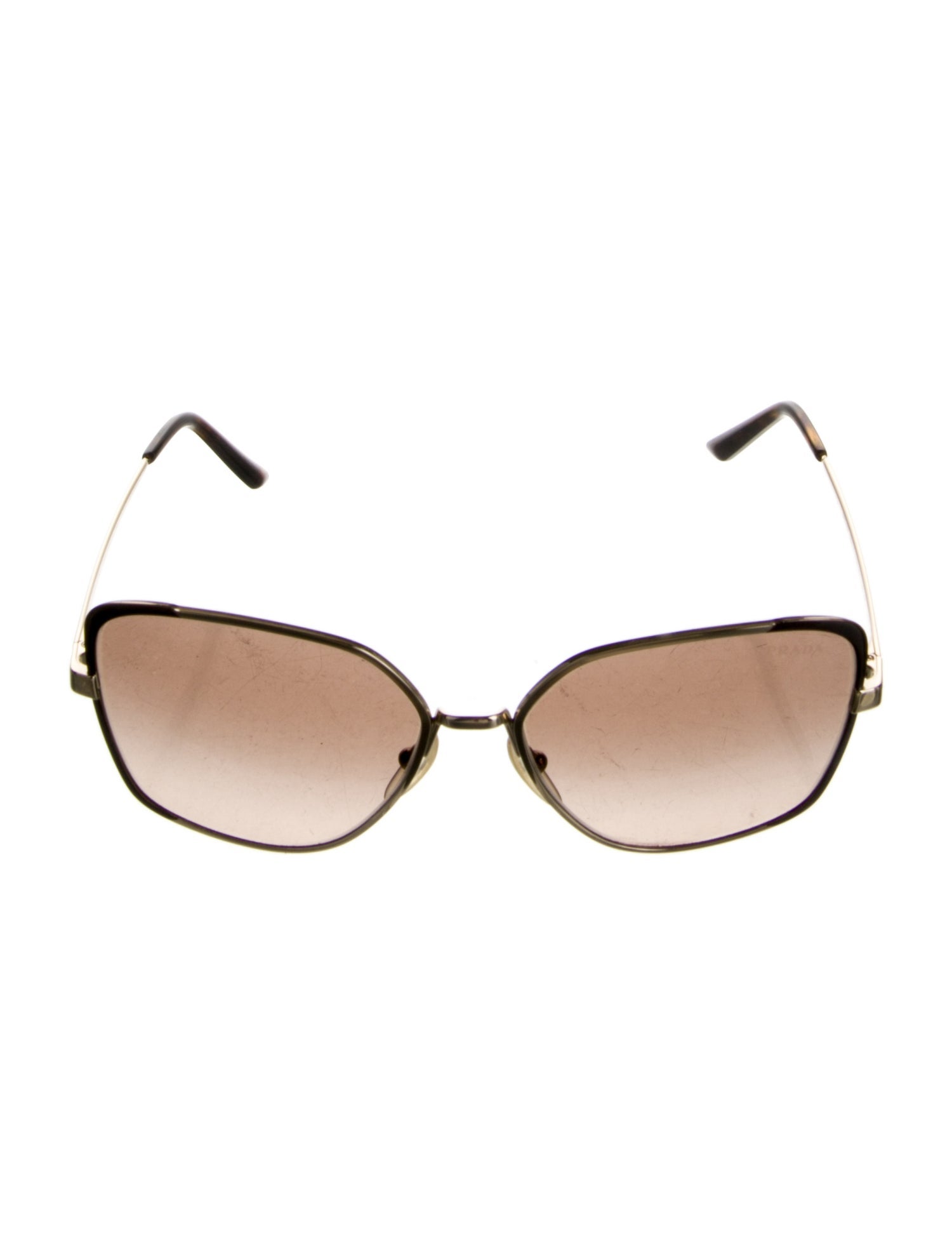 Prada Square Gradient Sunglasses
