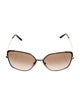 Prada Square Gradient Sunglasses