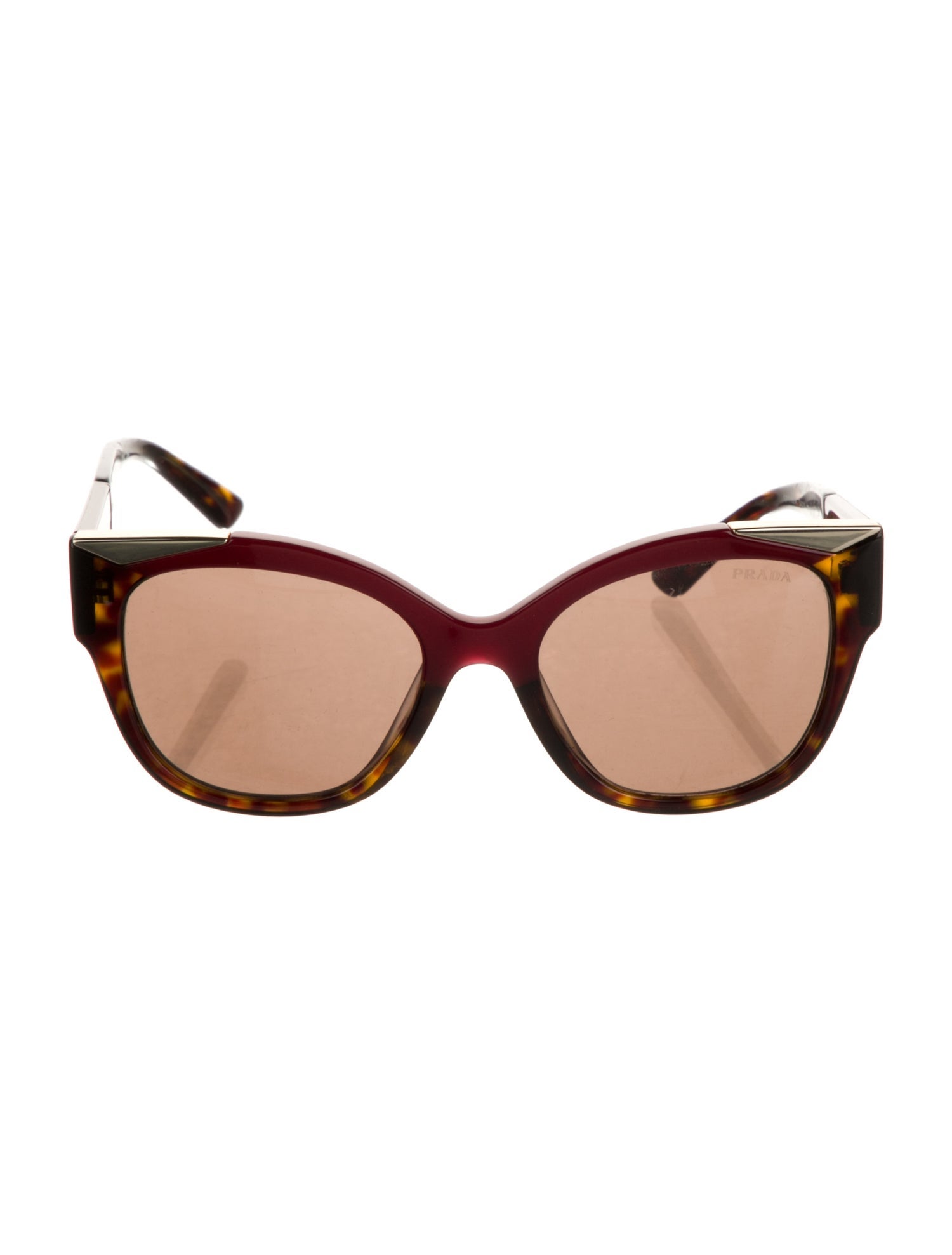 Prada Oversize Tinted Sunglasses