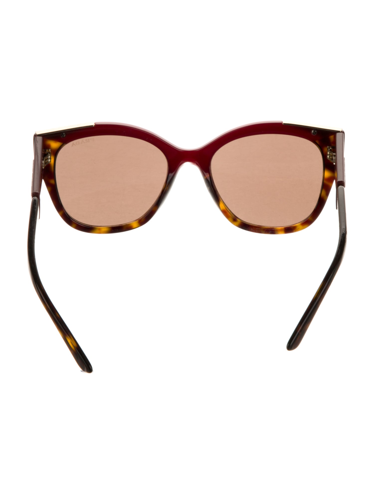 Prada Oversize Tinted Sunglasses