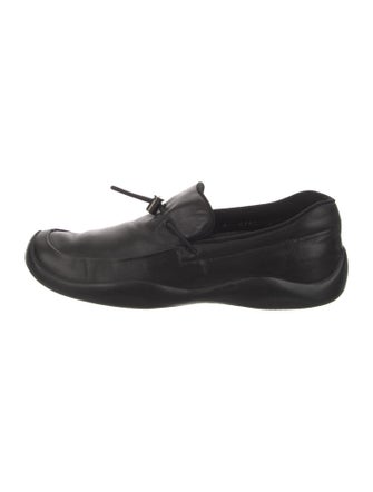 Prada Leather Mary Jane Flats