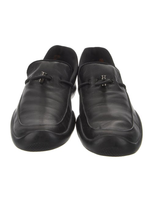 Prada Leather Mary Jane Flats