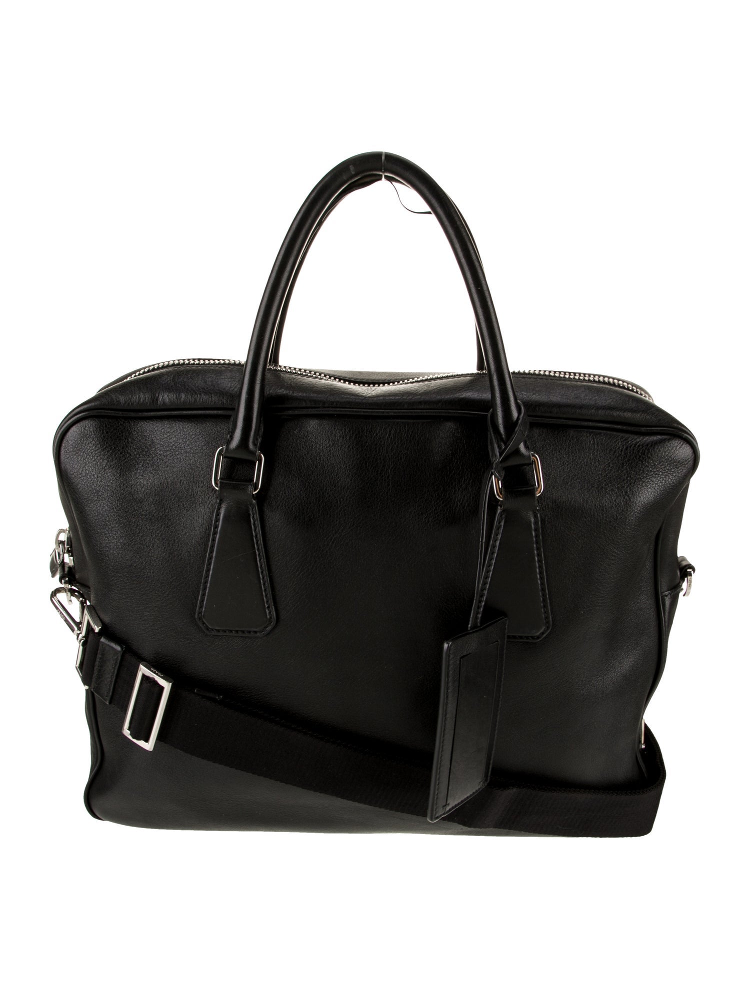 Prada Vitello Leather Briefcase