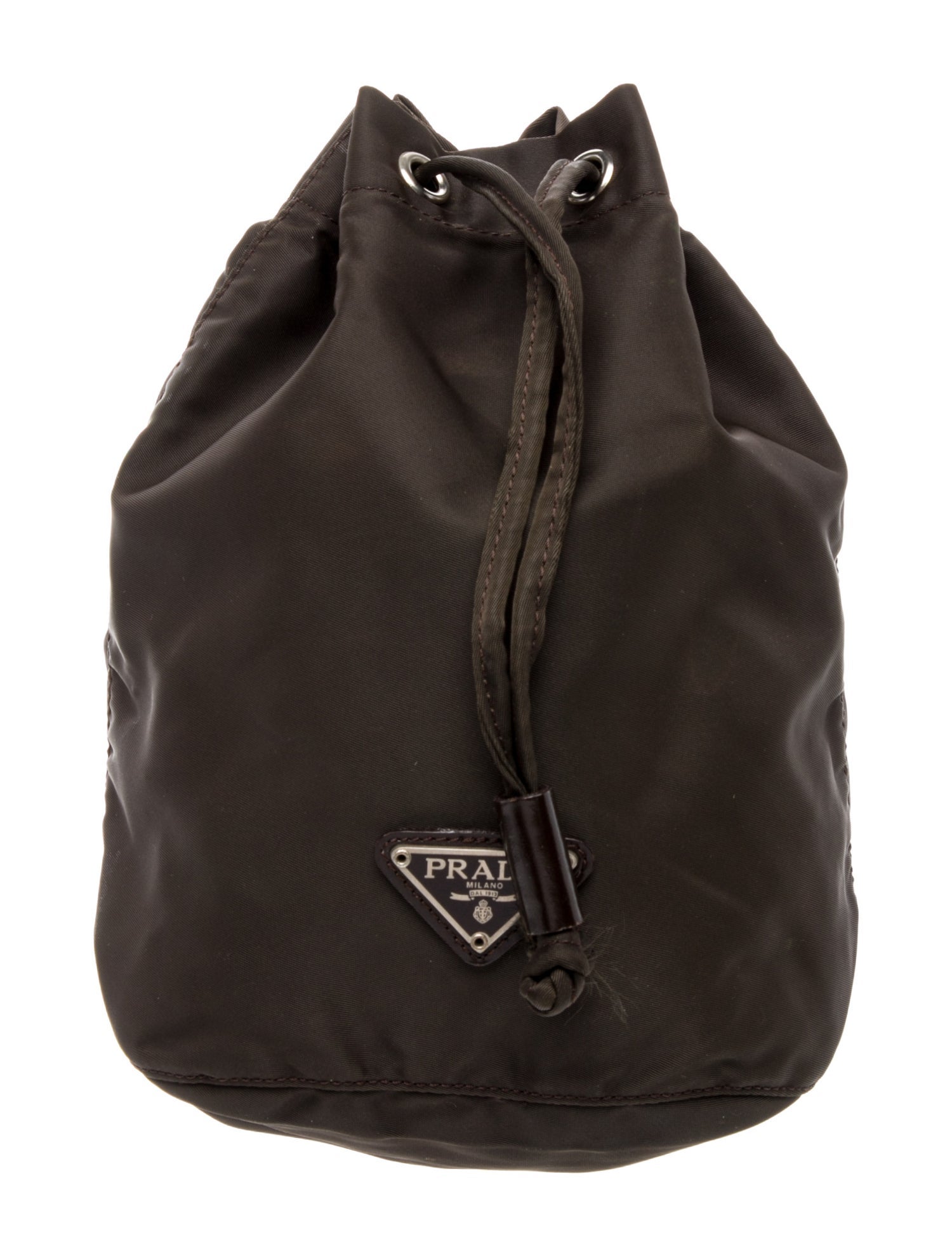 Prada Tessuto Nylon Bucket Bag Vintage