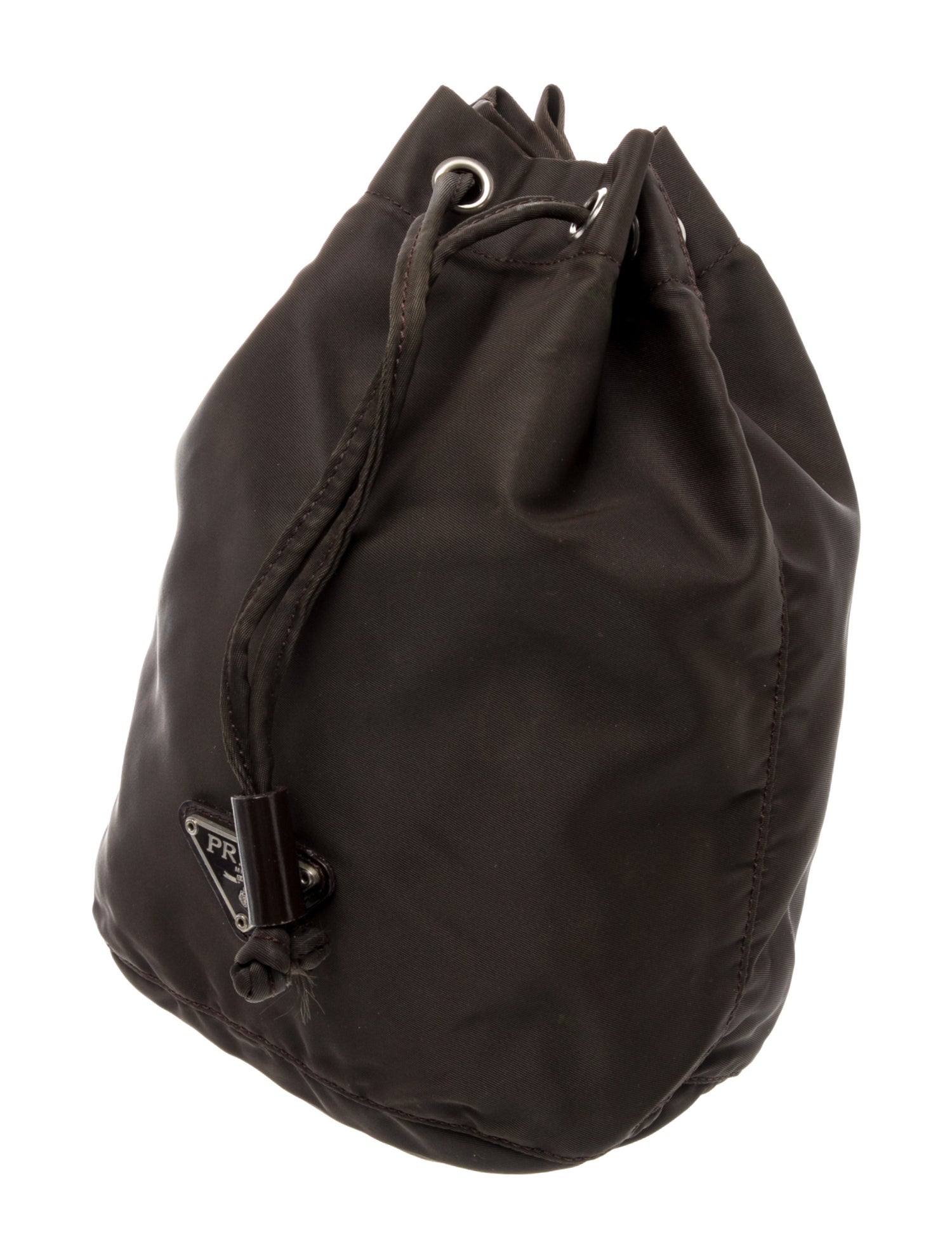 Prada Tessuto Nylon Bucket Bag Vintage