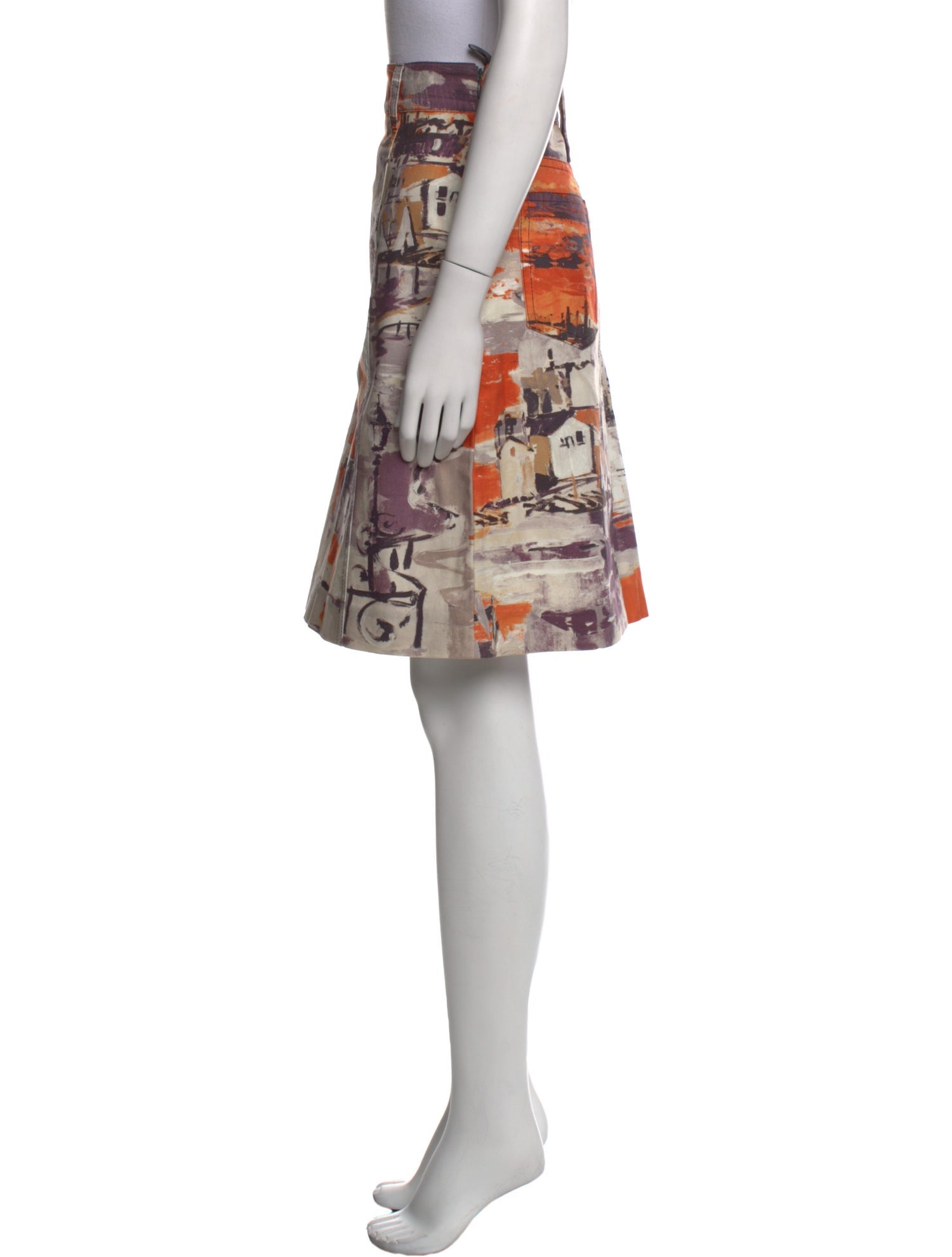 Prada 2017 Knee-Length Skirt