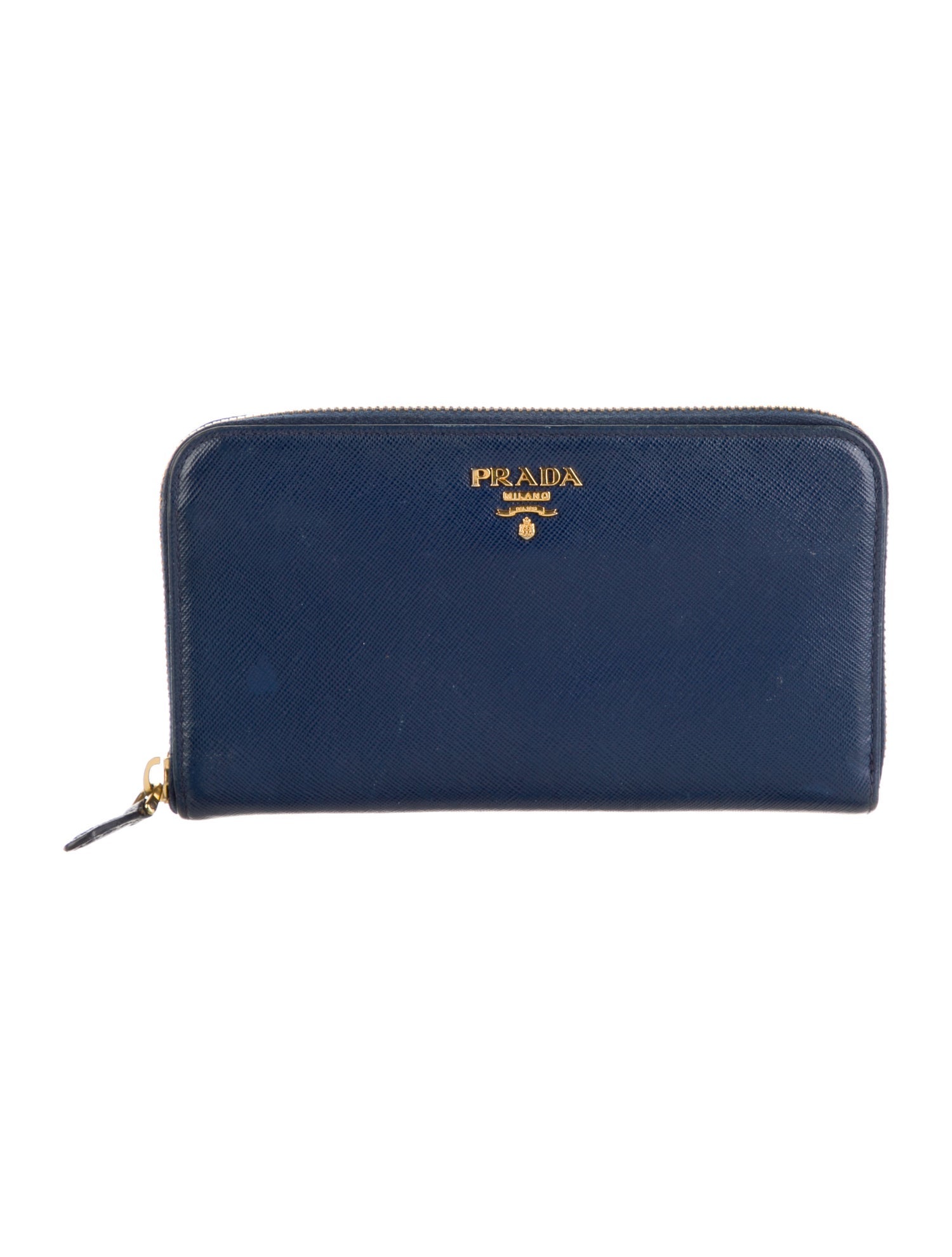 Prada Saffiano Lux Leather Continental Wallet