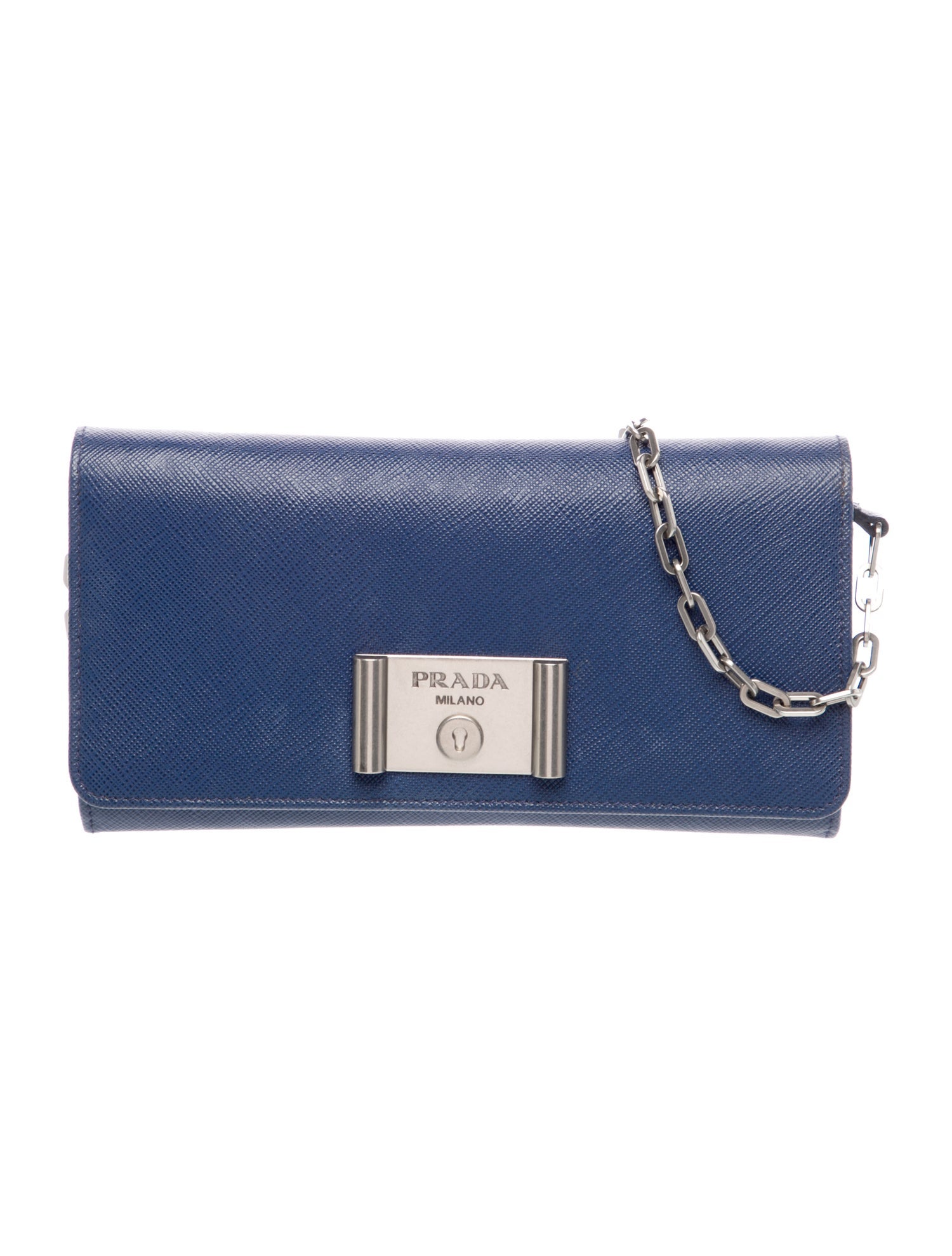 Prada Saffiano Leather Metal