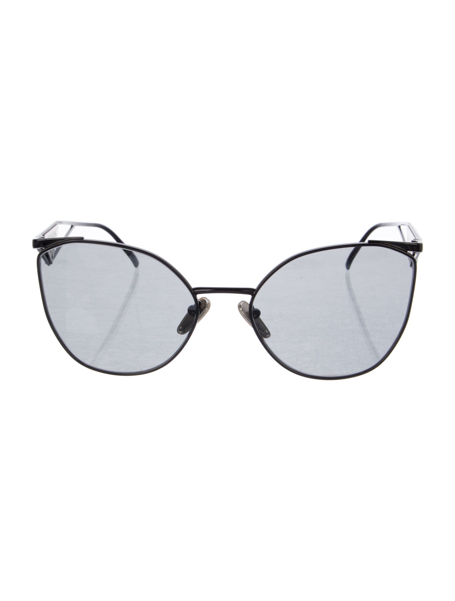 Prada Cat-Eye Mirrored Sunglasses