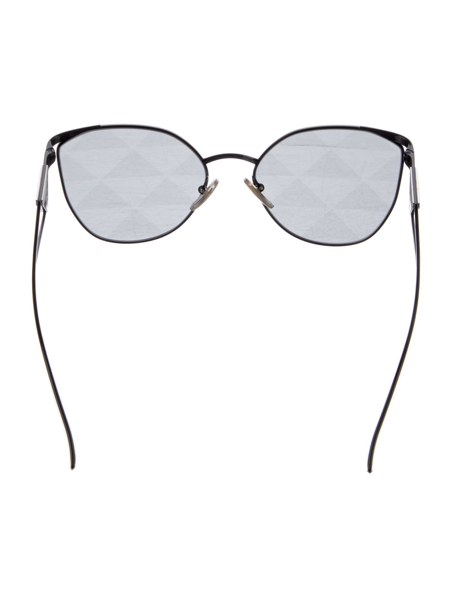 Prada Cat-Eye Mirrored Sunglasses