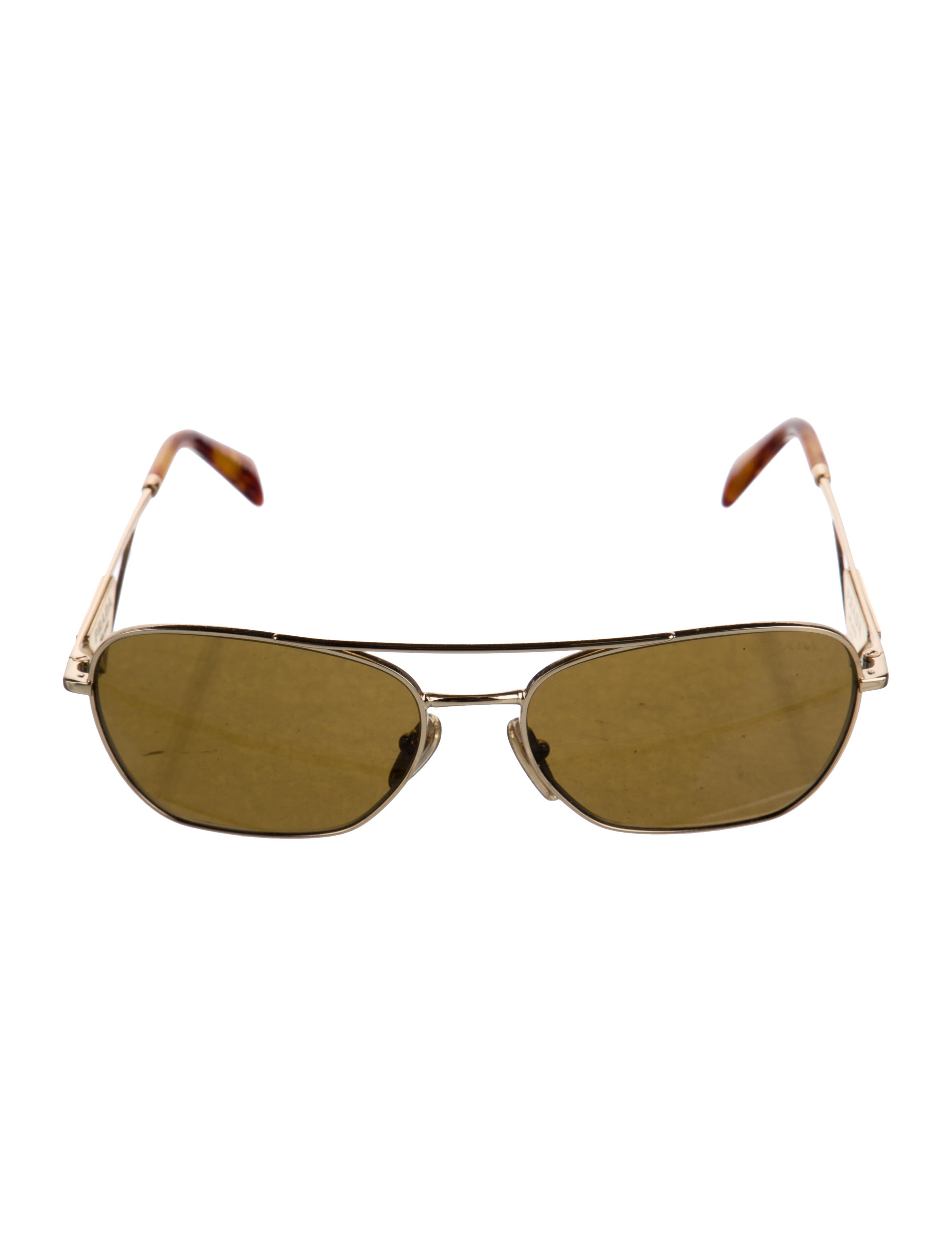 Prada Square Tinted Sunglasses