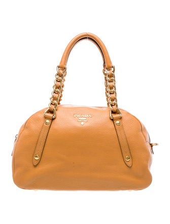 Prada Vitello Daino Leather Bauletto